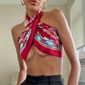 Gemini satin scarf❤️
